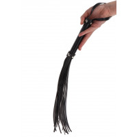 Плеть-флоггер Taboom Large Whip черная, 45 см
