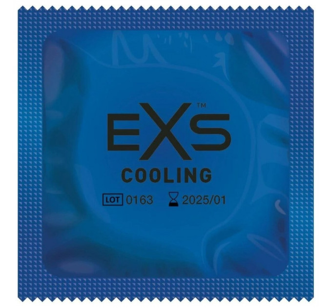 Презервативи охолоджувальні Exs Cooling Comfy Fit анатомічні (ціна за упаковку, 12 шт.)