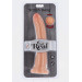 Реалистичный фаллоимитатор из киберкожи, двойной плотности ToyJoy Dual Density Dong, бежевый