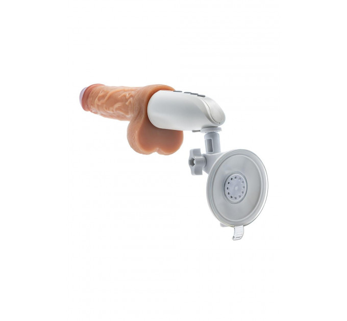 Вібратор на підставці Blush Dr. Skin Dr. Hammer з фрикціями та функцією нагрівання, з пультом