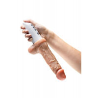 Вибратор на подставке Blush Dr. Skin Dr. Hammer с фрикциями и функцией нагревания, с пультом