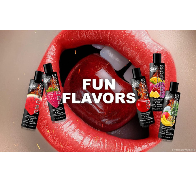 Їстівний лубрикант WET Flavored Juicy Watermelon (Соковитий кавун) 89 мл