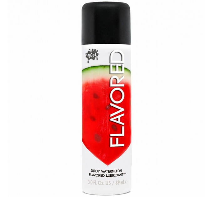 Їстівний лубрикант WET Flavored Juicy Watermelon (Соковитий кавун) 89 мл