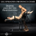 Секс-ліжко/стул трансформер Stretching Bondagestoel - Zwart