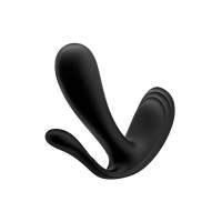 Смарт вибратор в трусики Satisfyer Satisfyer Top Secret+ черный