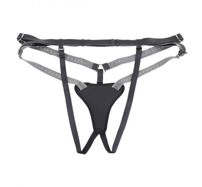 Трусики для страпонов Sportsheets Aurora High Waisted черные