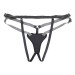 Трусики для страпонов Sportsheets Aurora High Waisted черные