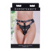 Трусики для страпонов Sportsheets Aurora High Waisted черные