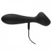 Универсальный вибратор с обогревом CUPA Warming Vibrator двухсторонний, черный, 17.3 см