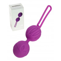 Вагинальные шарики Adrien Lastic Geisha Lastic Bal, размер S, фиолетовые