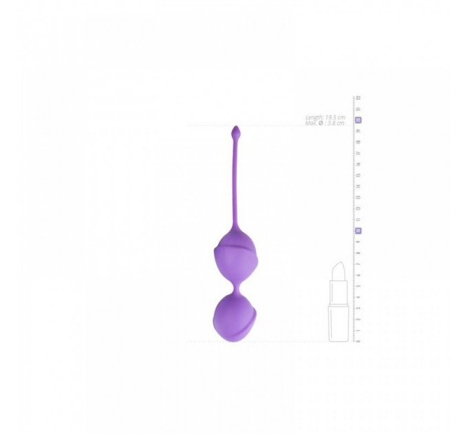 Вагинальные шарики двойные Purple Double Vagina Balls