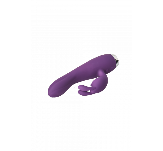 Вибратор кролик Dream Toys Flirts Rabbit, фиолетовый, 17 х 3 см