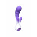 Вибратор-кролик со светодиодом Every Night Toys для точки G, фиолетовый градиент