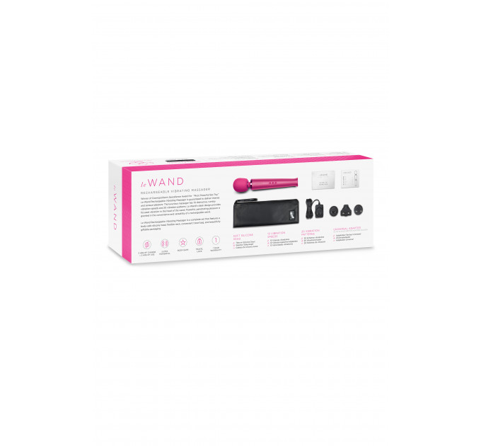 Вибратор микрофон Le Wand RECHARGEABLE MASSAGER, пурпурный
