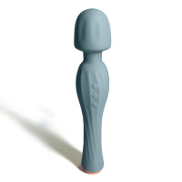 Вибратор микрофон Sweet Em Velvet Lure, 28 режимов вибрации, голубой