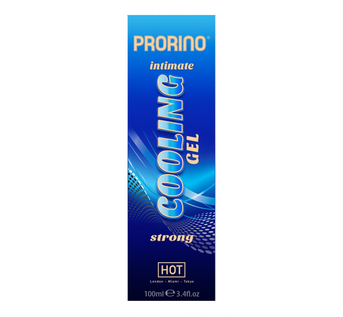 Интимный гель Hot PRORINO Intimate Strong с эффектом охлаждения, 100 мл