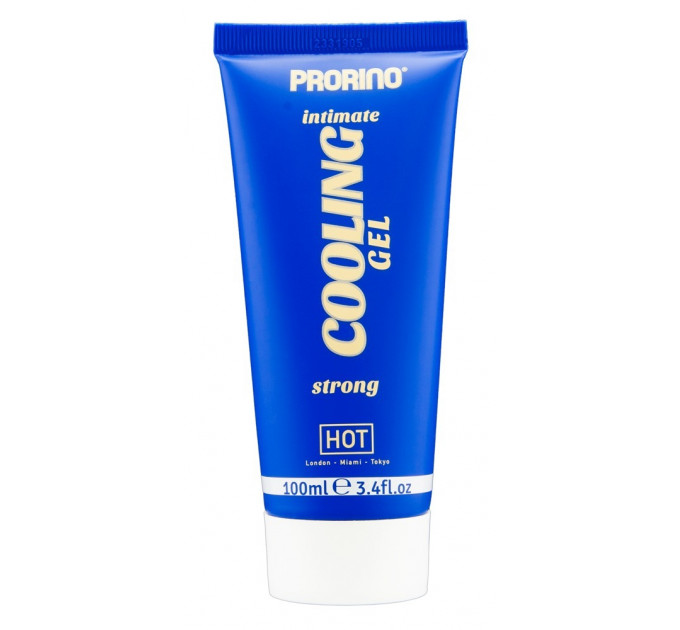 Интимный гель Hot PRORINO Intimate Strong с эффектом охлаждения, 100 мл
