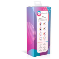 Вибратор-кролик Trix Good Vibes Only, силиконовый, фиолетовый, 22.5 см х 4 см