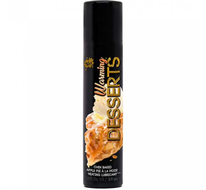 Їстівний лубрикант 4 в 1 WET Warming Desserts Oven Baked Apple Pie (зі смаком пирога) 30 мл