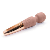 Вібратор мікрофон Sweet Em Velvet Lure, 28 режимів вібрації, бежевий із золотом