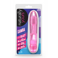 Вибратор гелевый Blush Naturally Yours Samba Pink