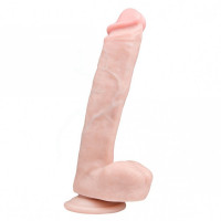 Фаллоимитатор EasyToys Realistic Dildo - 26,5 cm бежевый