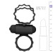 ET355BLK Эрекционное кольцо двойное Duo Cockring с вибро, черное
