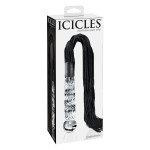 Фаллоимитатор-кнут Pipedream Icicles No 38 стекло и замш, 17 см