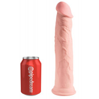 Фалоімітатор на присосці без мошонки Pipedream King Cock бежевий
