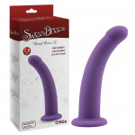 Фаллоимитатор универсальный на присоске Chisa Sweet Breeze Bend Over L, фиолетовый