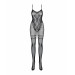 Комбинезон Obsessive Bodystocking F213 Черный S/M/L