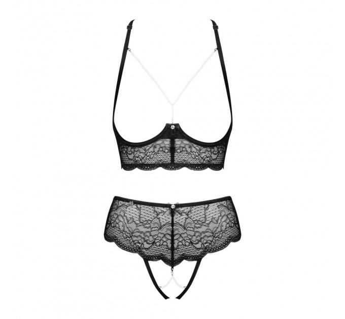 Комплект Obsessive Pearlove 2 предмета XS/S