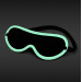 Маска на глаза, светится в темноте NS Novelties GLO BONDAGE BLINDFOLD GREEN