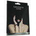 Маска с прорезью для рта черная Ouch Subversion Mask Dark-Black