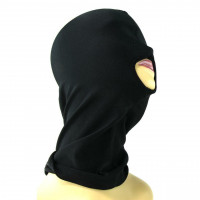 Маска с прорезью для рта черная Ouch Subversion Mask Dark-Black