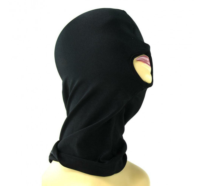 Маска с прорезью для рта черная Ouch Subversion Mask Dark-Black