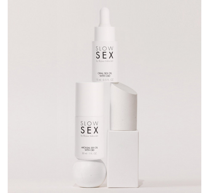 Масло для эротического массажа CBD Slow Sex Bijoux Indiscrets, 30 мл