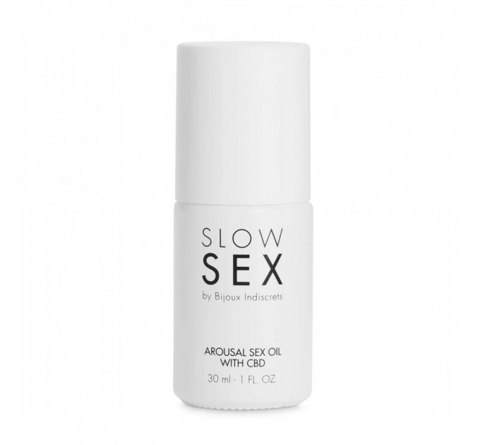 Масло для эротического массажа CBD Slow Sex Bijoux Indiscrets, 30 мл