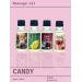 Олія масажна Candy з ароматом Полуниці зі вершками, 50 мл