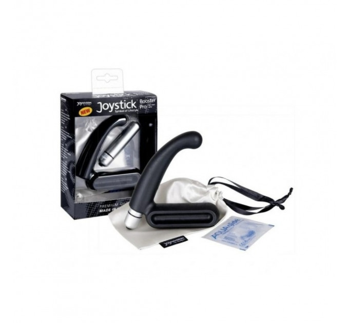 Массажер простаты Joystick Prostata Booster Pro, с вибрацией, черный, 13 х 3 см