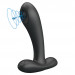 Массажер простаты Pretty Love Remington с пульсацией, черный, 11 х 2,8 см