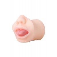 Мастурбатор рот Zero Tolerance с языком, 16.5 см