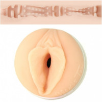 Мастурбатор вагина в колбе, киберкожа Fleshlight Girls Alexis Texas Outlaw, бежевый