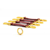 Набір BDSM Валіза Бажаний червоний шкіряний Kinky Tools Set UPKO