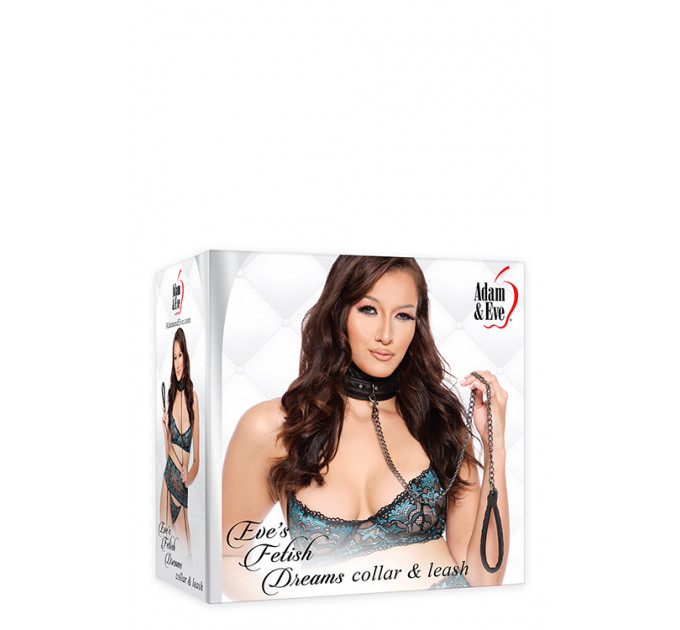 Набор ошейник и поводок A&E EVES FETISH DREAMS COLLAR & LEASH