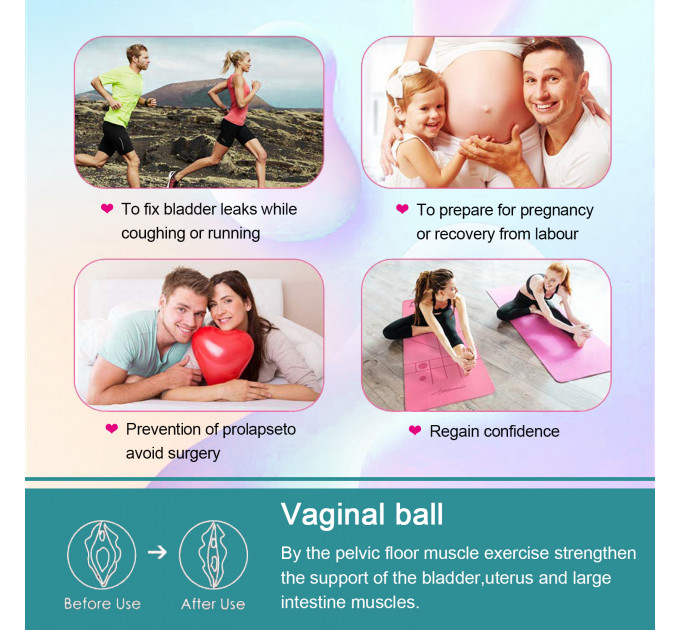 Набор вагинальных виброшариков Every Night Toys Audrey, 3 шт, с дистанционным пультом, бирюзовый