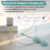 Набір вагінальних віброкульок Every Night Toys Audrey, 3 шт, з дистанційним пультом, бірюзовий