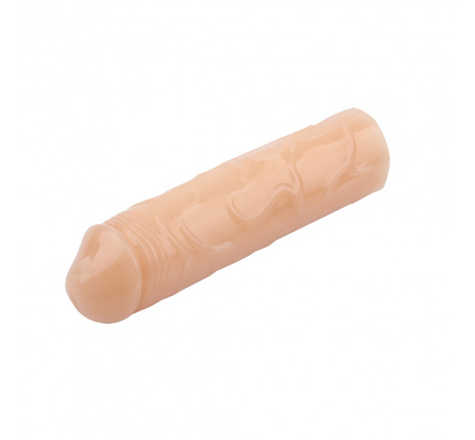 Насадка удлиняющая Chisa Superme Perfact Sleeve реалистичная, бежевая