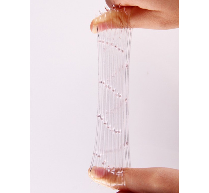 Насадки на палець Star Night рельєфні, рожеві, 2 шт.