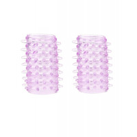 Насадки на палець Star Night рельєфні, рожеві, 2 шт. Насадки на палець Star Night рельєфні, рожеві, 2 шт.